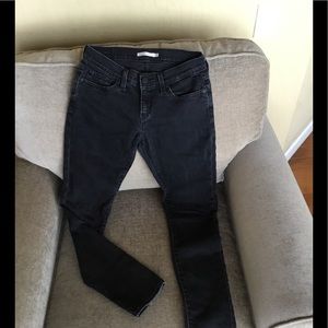 Levi black 601 skinny jeans